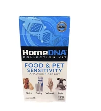 BRAND NEW IN BOX HomeDNA Food & Pet Sensitivity Collection Kit NEW