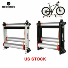 ROCKBROS Indoor Cycling Foldable Parabolic Sports Bike Rollers Trainer 3 Styles