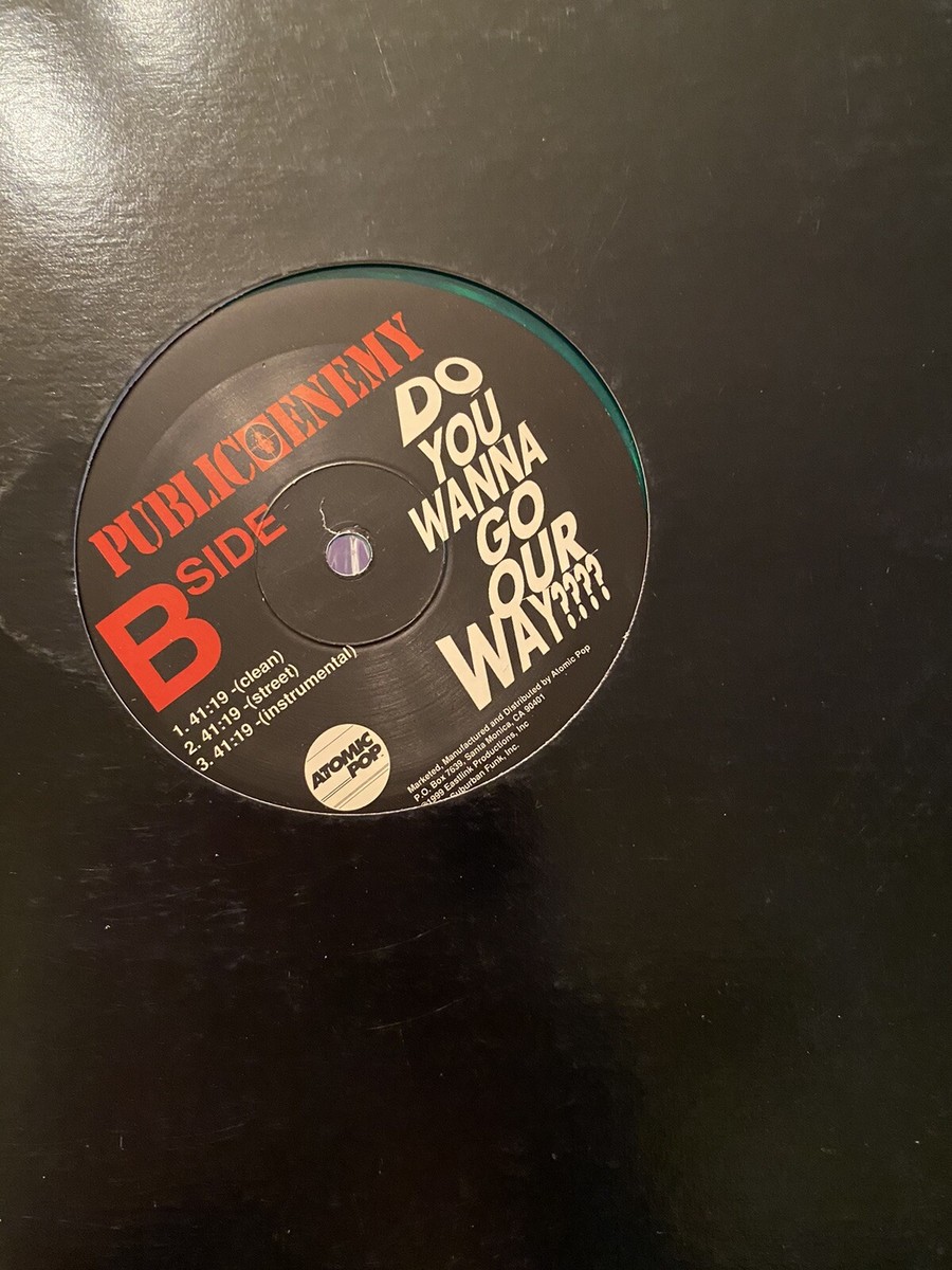 Public Enemy- Do You Wanna Go Our Way Vinyl | eBay