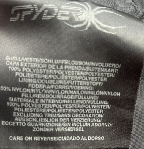 Classic Spyder Fully Insulated Boy’s Heavy Sleeveless Ski Snowboard Vest Size 16 - Picture 16 of 16