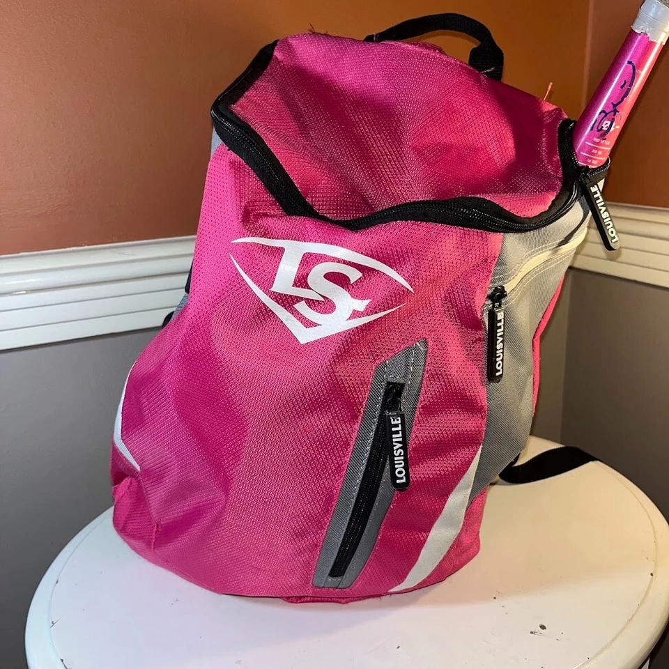 Louisville Slugger Bat Pack Bolsa de Baseball Stick con Bate, Guante Rawlings y Casco Foto 2 de 4