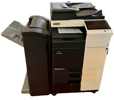 Konica Minolta Bizhub C284e Color Copier Printer Scanner Network Fax & FS-534