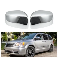 Exterior Door Mirror Cover for 08-18 Dodge Grand Caravan Chrysler Town&Coutry