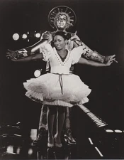 1984 Press Photo Actress Stephanie Mills and Howard Porter in "The Wiz" Musical