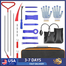 24pcs Car Window Door Emergency Open Key Lost Lock Out Unlock Auto Tool Kit Us