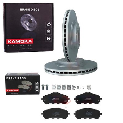 KAMOKA BREMSENSET 283mm VORNE passend für PEUGEOT PARTNER RIFTER + BERLINGO