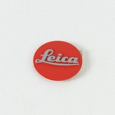 Leica Logo Badge Red for M6-M7-M8-M9-M10 Approximately 10 mm in diameter New