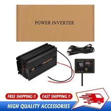 2000W RMS Car Power Inverter 12V To AC 110V 120V Modified Sine Wave Converter