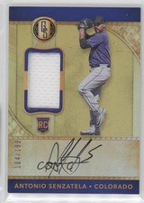 2017 Chronicles Gold Standard Rookie Jersey /199 Antonio Senzatela #43 Auto 0eb8