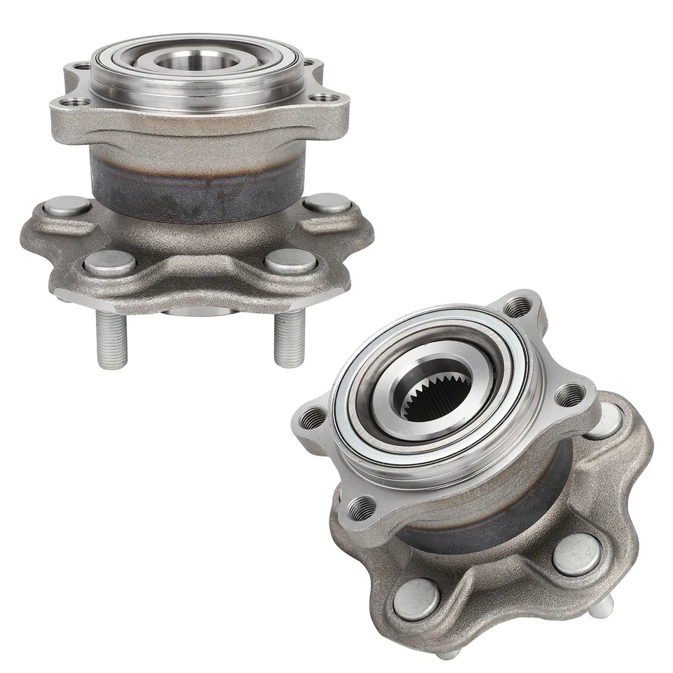 Conjunto de 2 cojinetes de cubo de rueda para Infiniti FX35 2003-2008 base 3,5 L trasero Foto 4 de 4