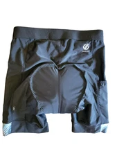 Dare 2B Women's Padded Cycling Habit Shorts Black US Size 10/L NEW