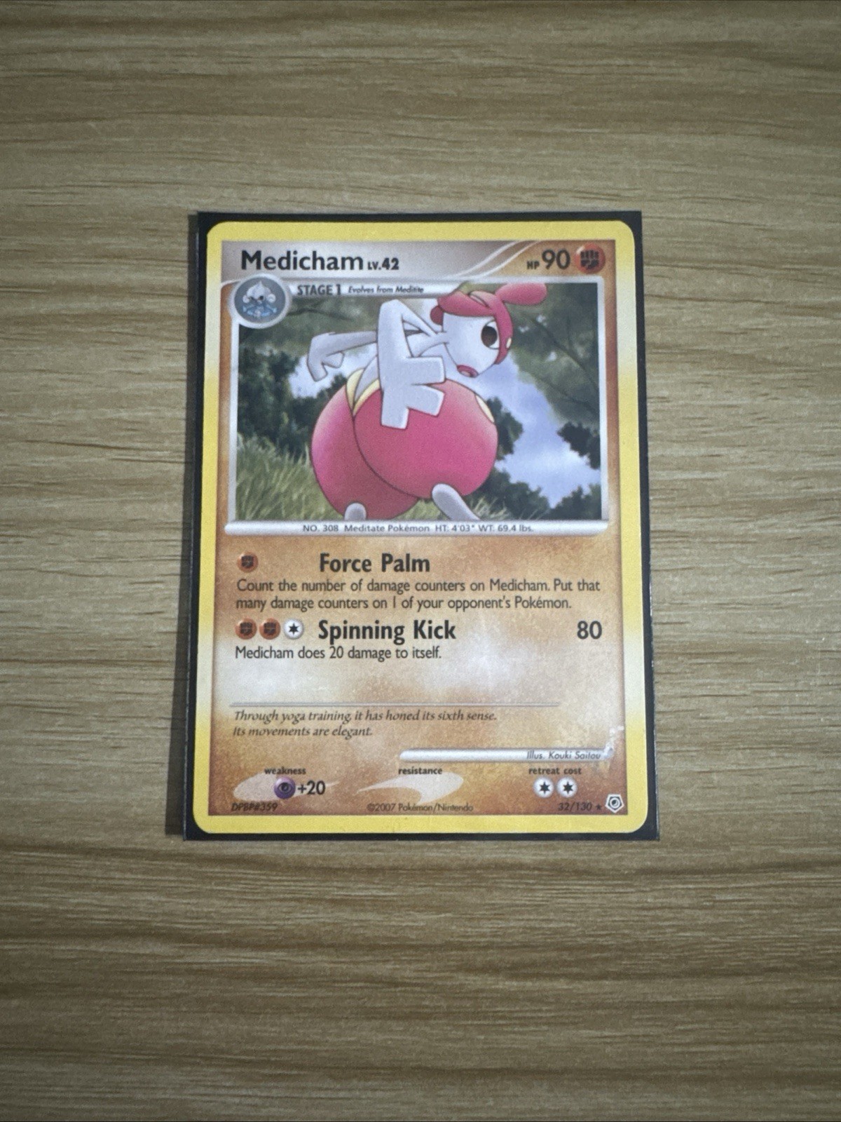 Medicham 32/130 Diamond and Pearl Regular