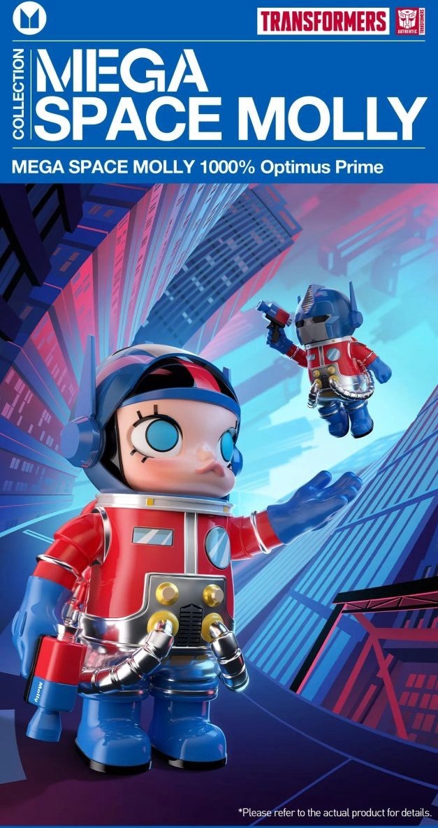 POP MART MEGA SPACE MOLLY 1000% OPTIMUS PRIME