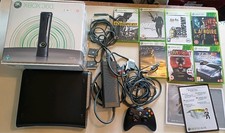 Microsoft Xbox 360 Elite 120GB Boxed Console Bundle Controller 7 Games Tested