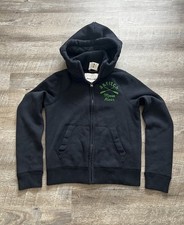 NWT Y2K Abercrombie Fitch Blue Muscle Logo Hoodie Thick Sweatshirt Youth XL