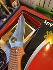Spyderco Stretch HAP40:Burnt Orange: LW: modded Out: Mars FCCF — photo 2