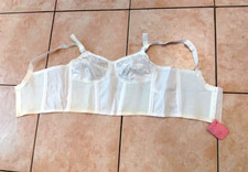 Womens non underwire bra corset bralette Vintage Measurements in description