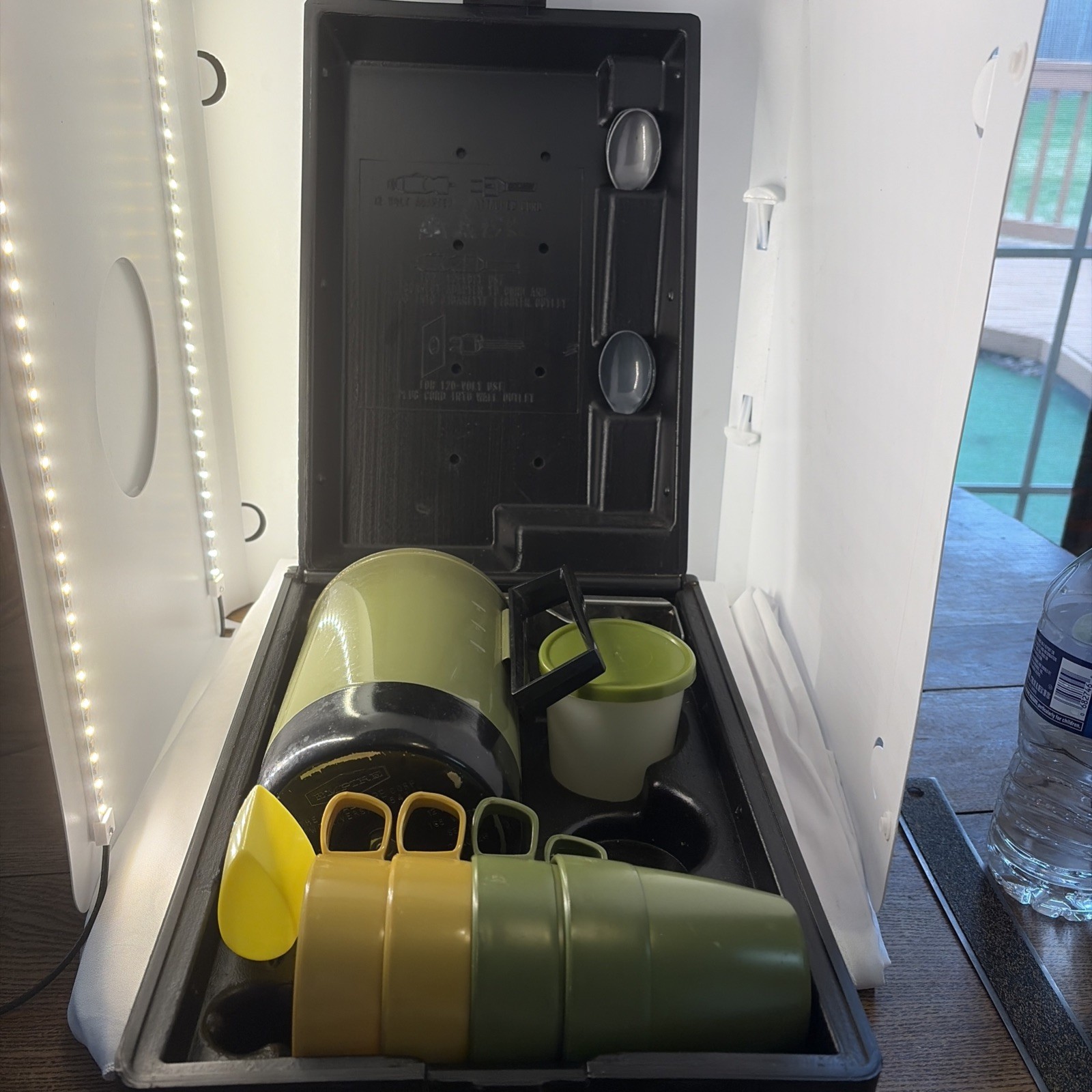 Travel Kit W/ Case Green & Yellow (13)