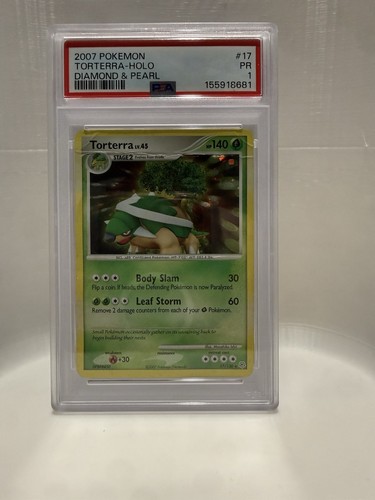 Torterra graded PSA 1 for sale on eBay