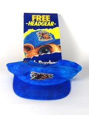 Vintage 90s Joe Camel Hat Cap SnapBack Blue Unused w/Box