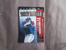 1998 LEAF TICKET MASTERS BASEBALL CARD ROGER CLEMENS TORONTO BLUE JAYS