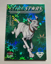 2025 Fleer Ultra Superman #US-14 Ultra Stars Krypto Green 