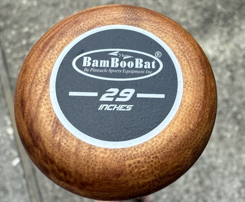 Bate de béisbol de madera BamBooBat 29" bate de bambú aprobado por pequeñas ligas tecnología Quadcore - Imagen 4 de 4