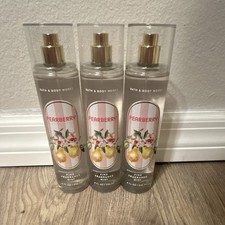 Lot of 3 Bath Body Works Pearberry Fine Fragrance Mists Sprays