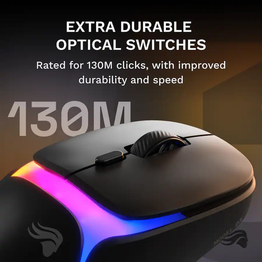 Glorious O3 Wireless Lightweight Optical InfinitePlay Battery 7