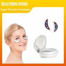 Advanced Eye Massage Device 12x 660nm Infrared LEDs 3-Level EMS Reduces Dark Cir