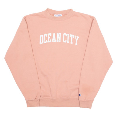 CHAMPION Ocean City Herren Sweatshirt Pink M