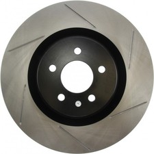 Stoptech For Ford Mustang 2007-2014 Brake Rotors Slotted Driver Side Sold As Kit