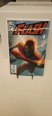 All Flash #1 Josh Middleton Cover (DC Comics September 2007)