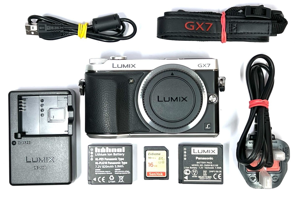 LUMIX GX7 ミラーレスカメラ 本体と付属品（レンズはジャンク） LUMIX GX7 ミラーレスカメラ 本体と付属品（レンズはジャンク） LUMIX