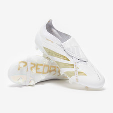 Adidas Predator Elite Foldover Tongue IF6445 Size 7.5 US White Gold Metallic