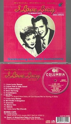 I LOVE LUCY MUSICAL MOMENTS-IMPORT CD FEATURING DESI ARNAZ & CAST