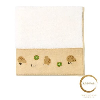 New Hamamonyo Tenugui Hand Towel Tocotoco Kiwi
