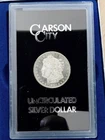 1880 CC MORGAN GSA SEMI PL! WHITE AS WHITE! MAJOR FROSTY CHEEK! GEM BU+NR #75066