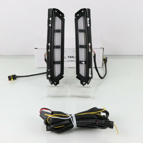 2PCS DRL For Hyundai Elantra 2019 2020 LED Daytime Running Light Fog lamp - Foto 7 di 8