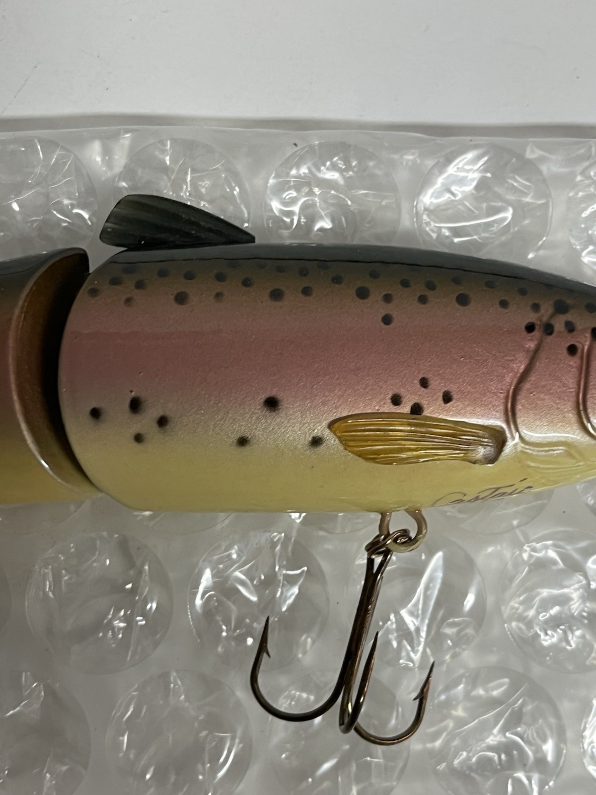 Castaic Lure Co. Hardbaits 8.75" Rainbow Baby Trout Lure Swimbait NEW - Image 8