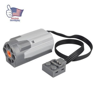 High-Speed 8883 M Motor for LEGO Technic Builds, Power Functions Compatible  New