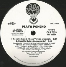 Playa Poncho, Koochie Kuterz, (12", Promo), NM or M-, 4014218296