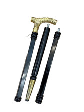 Men-Women-Wooden Walking Stick Cane With Beautiful Hand Carved Brass Design