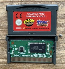 ebay® Auktion 188843772853 | Spyro 2 Season Of Flame & Crash Bandicoot Nitro Kart Nintendo Gameboy Advance! Thumbnail of ebay® auction 188843772853 | Spyro 2 Season Of Flame & Crash Bandicoot Nitro Kart Nintendo Gameboy Advance!