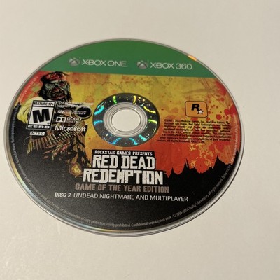 Red Dead Redemption: Undead Nightmare DISC ONLY (Microsoft Xbox 360/ Xbox one)