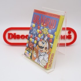 Juego NES Nintendo DR. MARIO / DOCTOR MARIO - &iexcl;NUEVO Y Precintado con Aut&eacute;ntica Costura H!