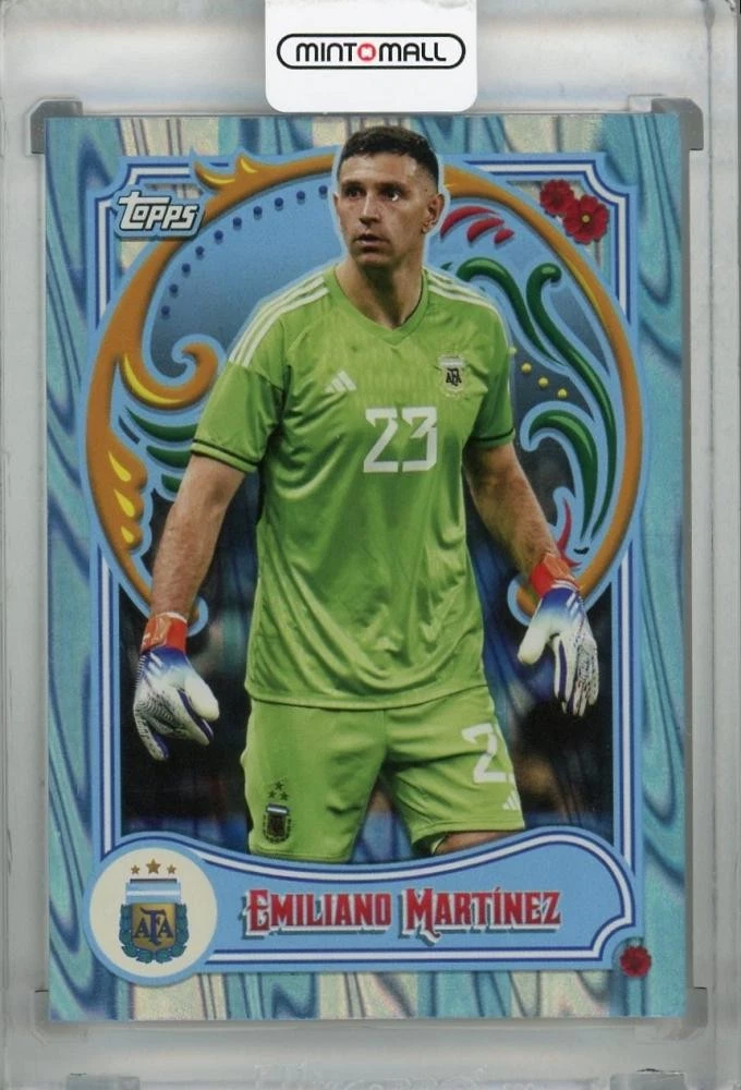 2023 Topps Argentina Fileteado - Emiliano Martinez #1 for sale | eBay