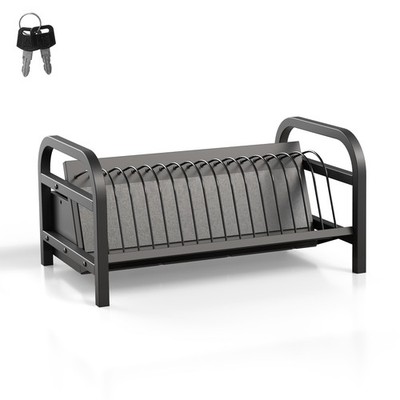 VIVO 16-Bay Laptop and Tablet Open Charging Station with Locking Compartment