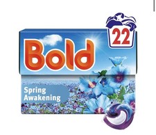 Bold 22 Washes Pods Washing Liquid Capsules