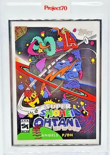 🔥 Shohei Ohtani Nintendo RARE /51 Topps Project70 Artist Proof ENCASED